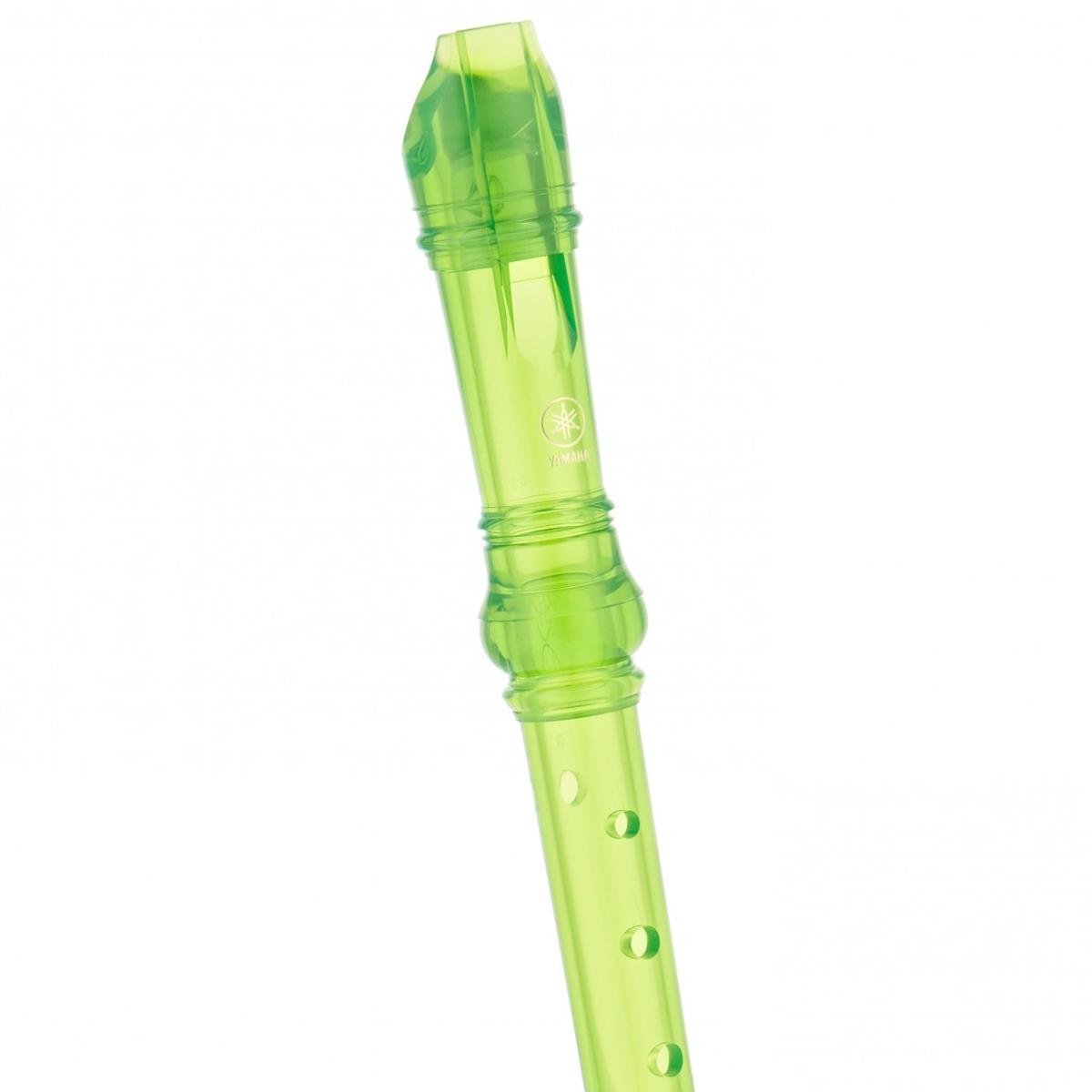 Học Cụ Giáo Dục - Sáo Dọc Recorder Soprano Rainbow - Yamaha YRS-20BG - Màu Xanh Lá