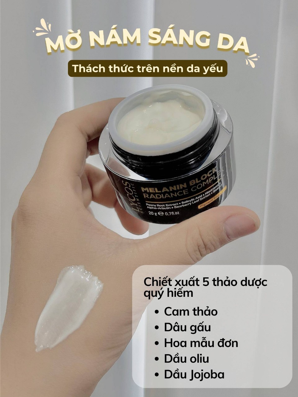 Combo Lycos Dành Cho Da Mỏng Yếu (Kem Face Meso Lycos - Kem Nám Đêm Lycos - Dưỡng Ẩm Lycos
