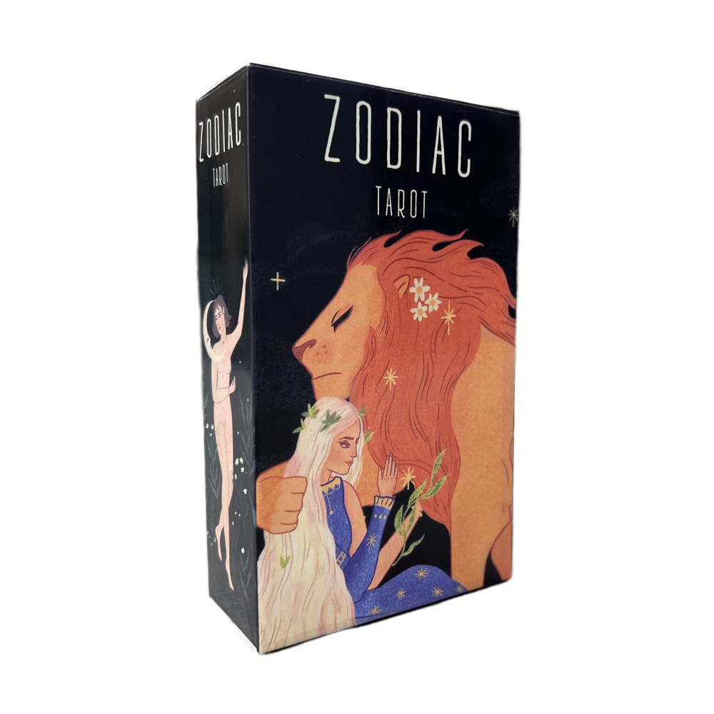 Bộ bài Zodiac Tarot 78 lá bài 7x12 Cm tặng đá thanh tẩy