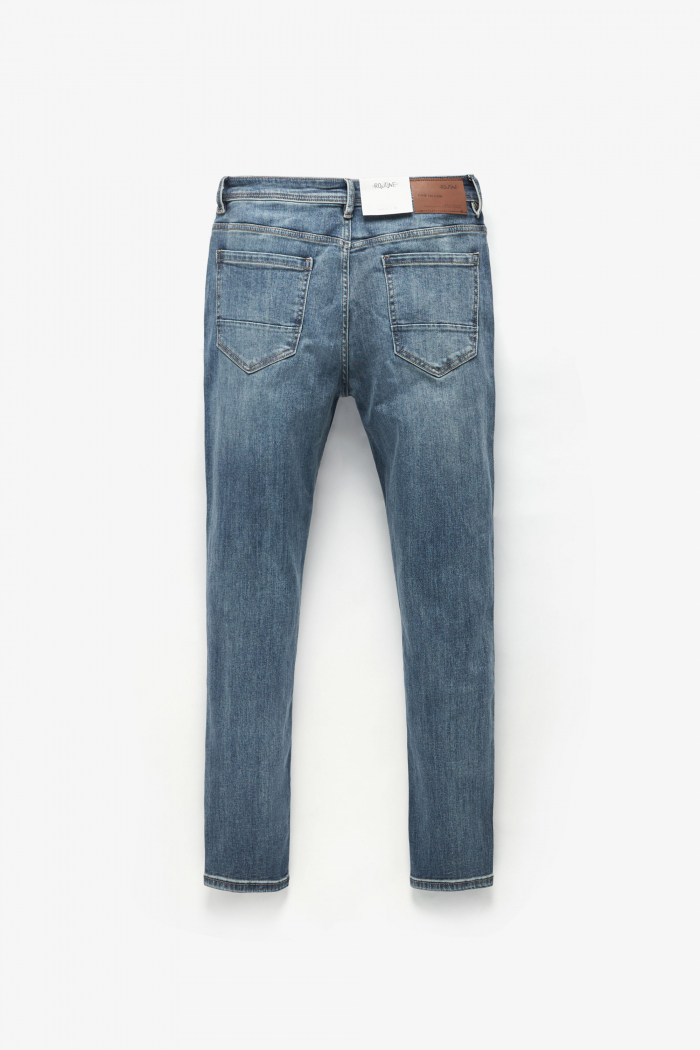 Quần Jean Nam ROUTINE wash Rách Form Slim - 10F22DPA013 | LASTORE MENSWEAR