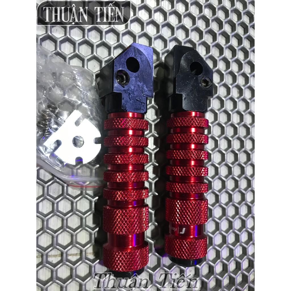 GÁC CHÂN SAU NHÔM KHÍA MÀU DÙNG CHO HONDA HOẶC YAMAHA ĐỦ MÀU CHẾ ĐƯỢC NHIỀU LOẠI XE