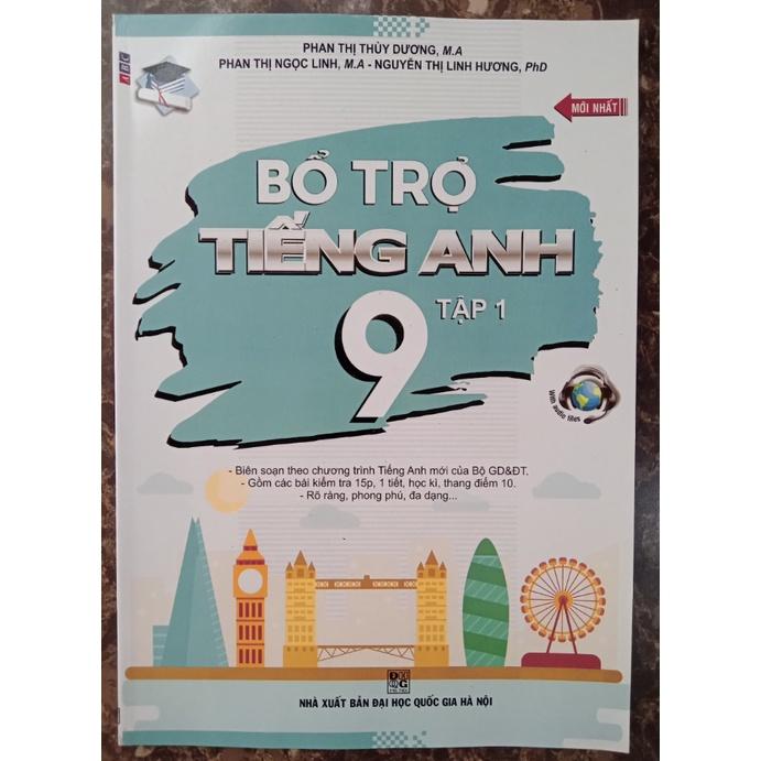 Sách - Combo Bổ Trợ Tiếng Anh 9 (Tập 1 + Tập 2)