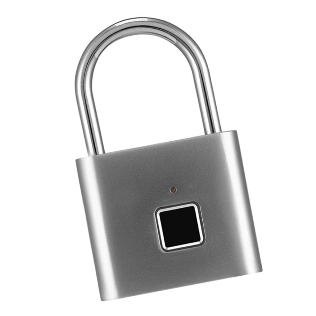 Rechargeable Anti-   Fingerprint Lock   black