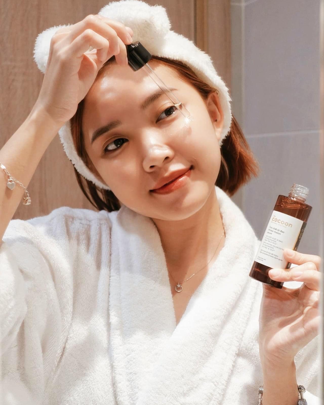 Tinh Chất Bí Đao Mờ Thâm 70mL Cocoon