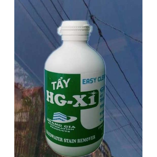 Tẩy ố mốc kính loang màu, bẩy màu trên kính HG X1 HARDWATER STAIN REMOVER for Car 250 ML