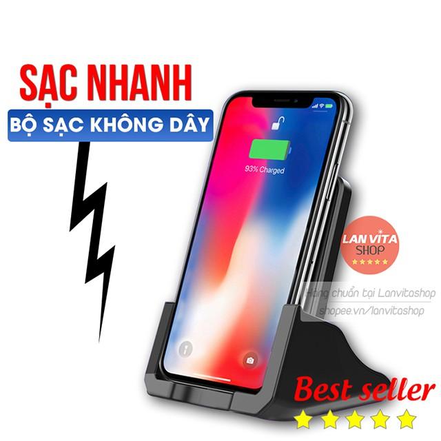 Sạc Không Dây Điện Thoại Thông Minh Có Thể Tháo Dời, Sạc Cho Samsung, Iphone X, Iphone 11, Iphone XS, Oppo