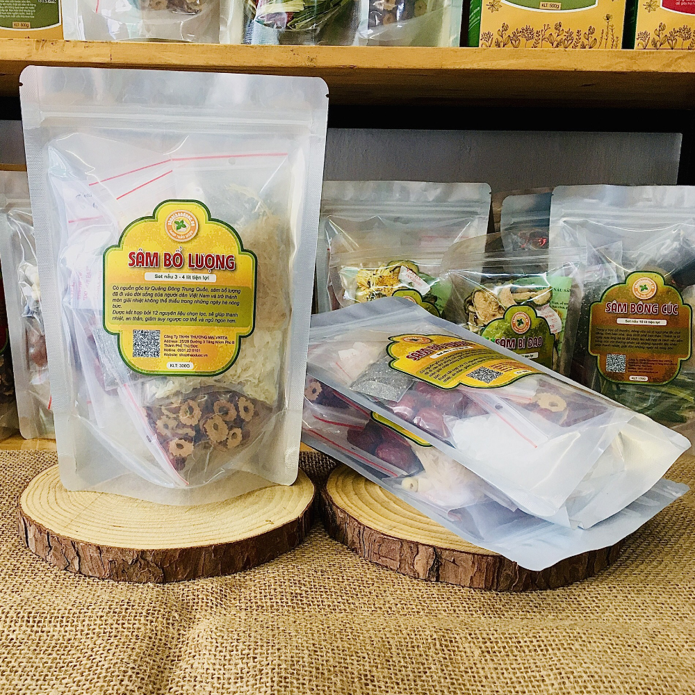 Set Nguyên Liệu Nấu Chè Sâm Bổ Lượng Shop Thảo Dược