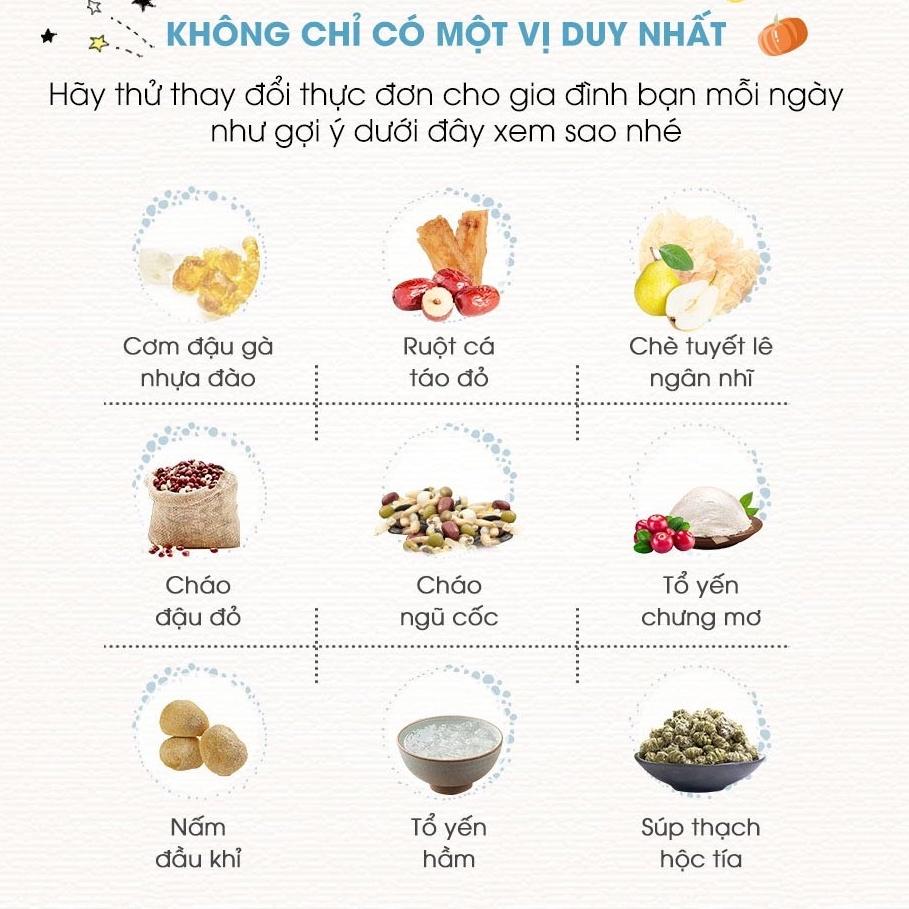 Nồi Nấu Cháo Cho Bé_Nồi Nấu Chậm_Hầm Cháo_Chưng Yến Đa Năng, Kèm Lồng Hấp Chính Hãng Bear Dung Tích 2,5L- Hàng chính hãng