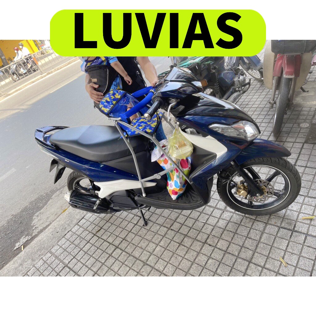 Ghế ngồi xe Luvias cho bé , GHẾ GA XẾP SẮT SƠN TĨNH ĐIỆN