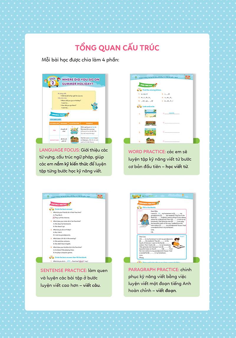 Sách Simple Writing - Em Học Kỹ Năng Viết Tiếng Anh Thật Đơn Giản 5