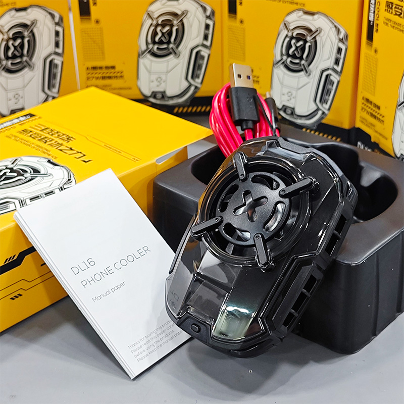 Quạt Tản Nhiệt Điện Thoại Kẹp Lưng Sò Lạnh Memo DL16