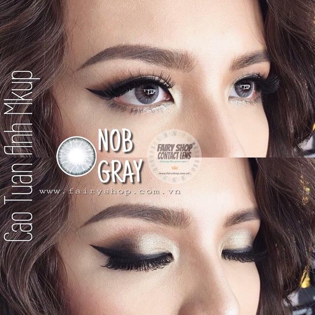 Kính Áp Tròng NOB GRAY 14.2mm - FAIRY SHOP CONTACT LENS độ 0 đến 7