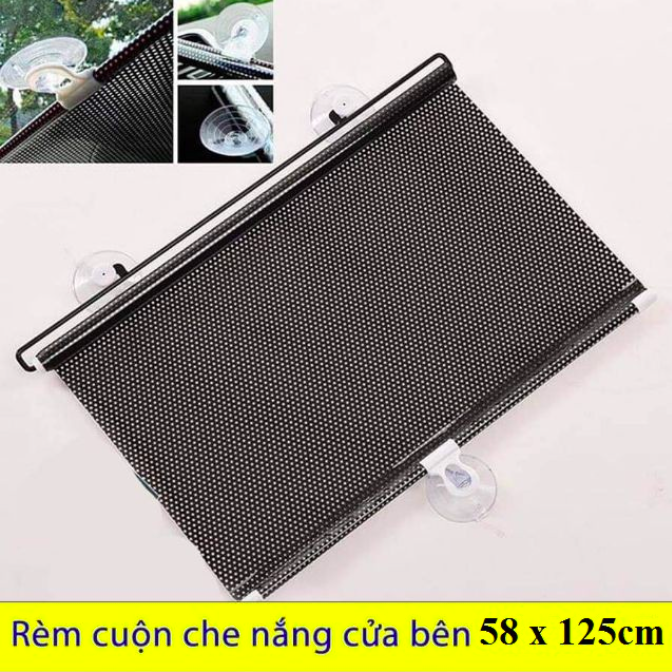 Rèm che nắng ô tô, rèm chắn nắng tự cuộn gọn gàng thông minh cho các hãng xe