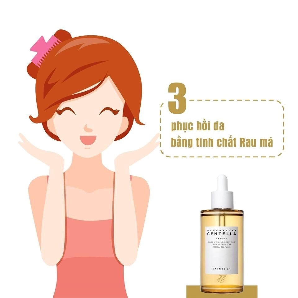 Bộ 5 Sản Phẩm Giảm Mụn Làm Dịu Da Skin1004 Madagascar Centella + Tặng 1 mặt nạ Sexylook