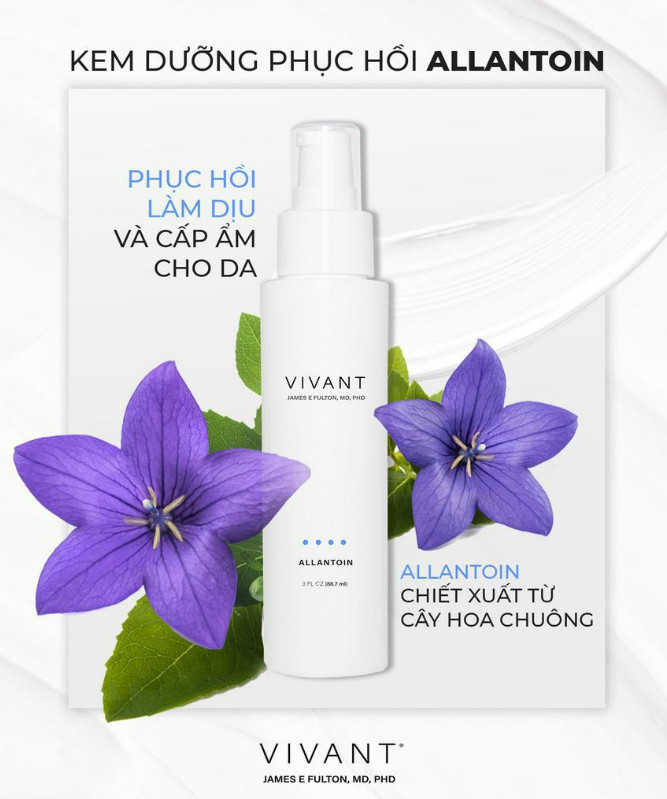 Sữa Dưỡng Ẩm Vivant Allantoin Sedating &amp; Hydrating Lotion