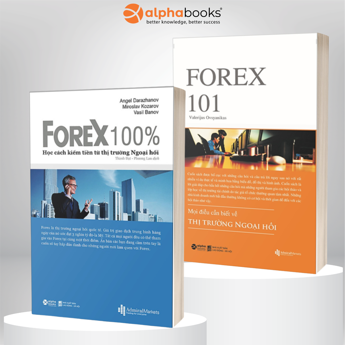 Sách - Combo Forex - Thị trường ngoại hối: Forex 101 + Forex 100%