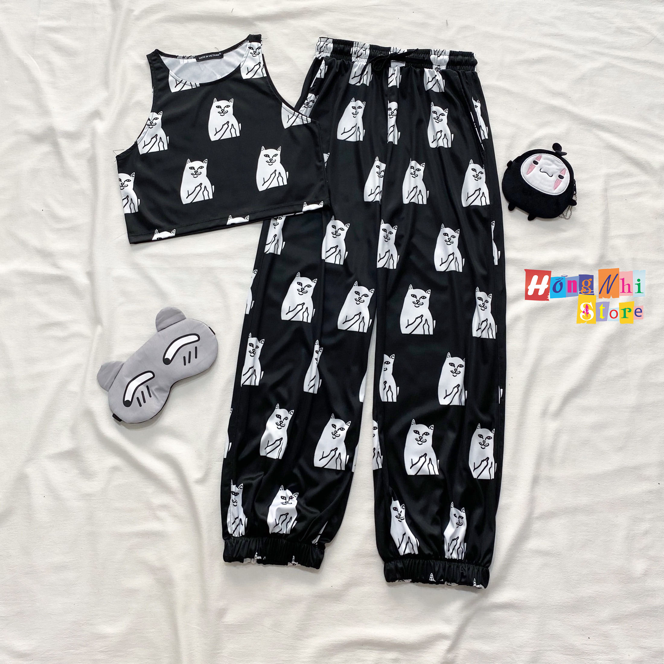 Quần Cartoon Pant V2 Unisex, Quần Hoạt Hình Dài Bo Lai Dáng Rộng - MM