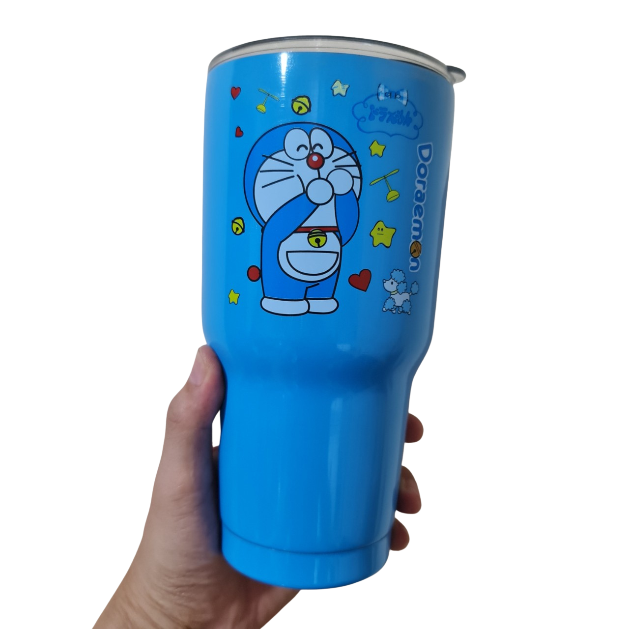 Ly giữ nhiệt 900ml kèm ống hút, túi