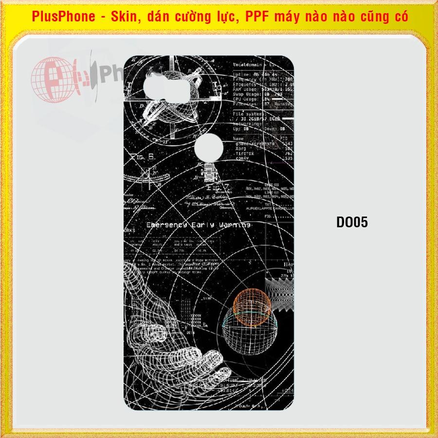 Dán Skin mặt sau cho Google Pixel, Pixel XL, Pixel 2, 2XL nhiều mẫu hot, độc lạ