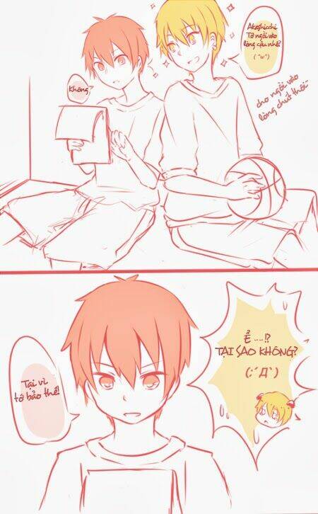 kuroko – tuyển thủ vô hình: akakise short doujinshi chapter 9 1