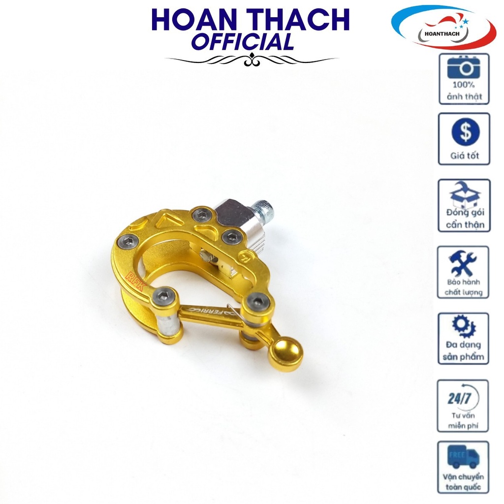 Móc Ốc Sên Cnc Gắn Mọi Loại Xe Máy ( Màu Vàng ) ,SP018624