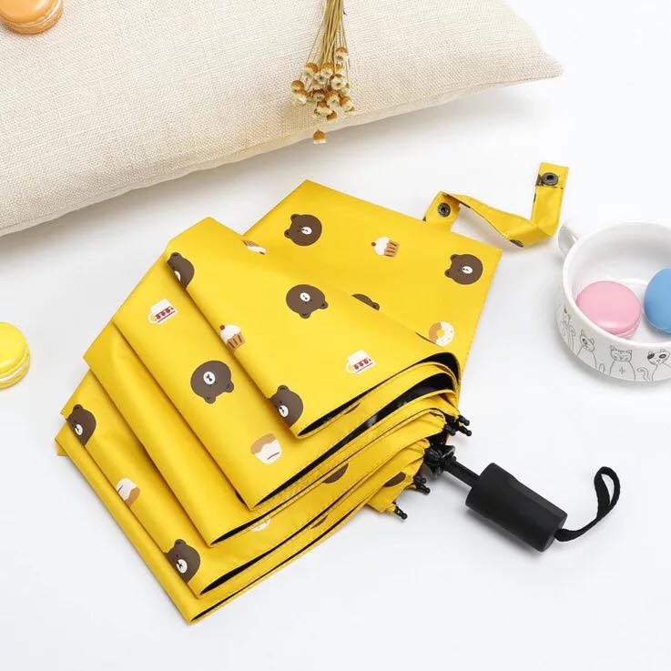 Ô gấu Brown Gấp Gọn Thông Minh Chống Tia UV