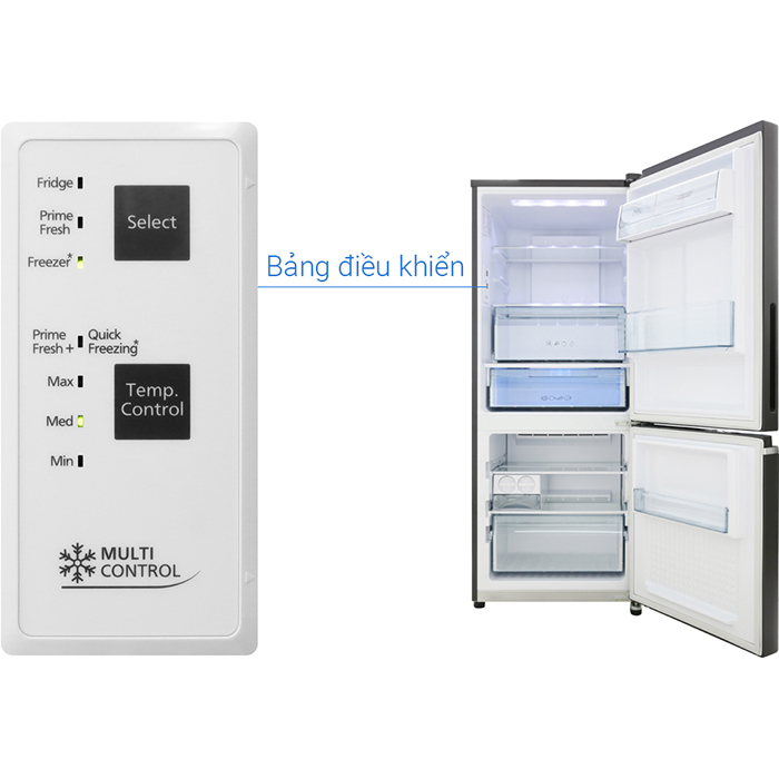 Tủ Lạnh Inverter Panasonic NR-BV280GKVN (255L) - Hàng Chính Hãng