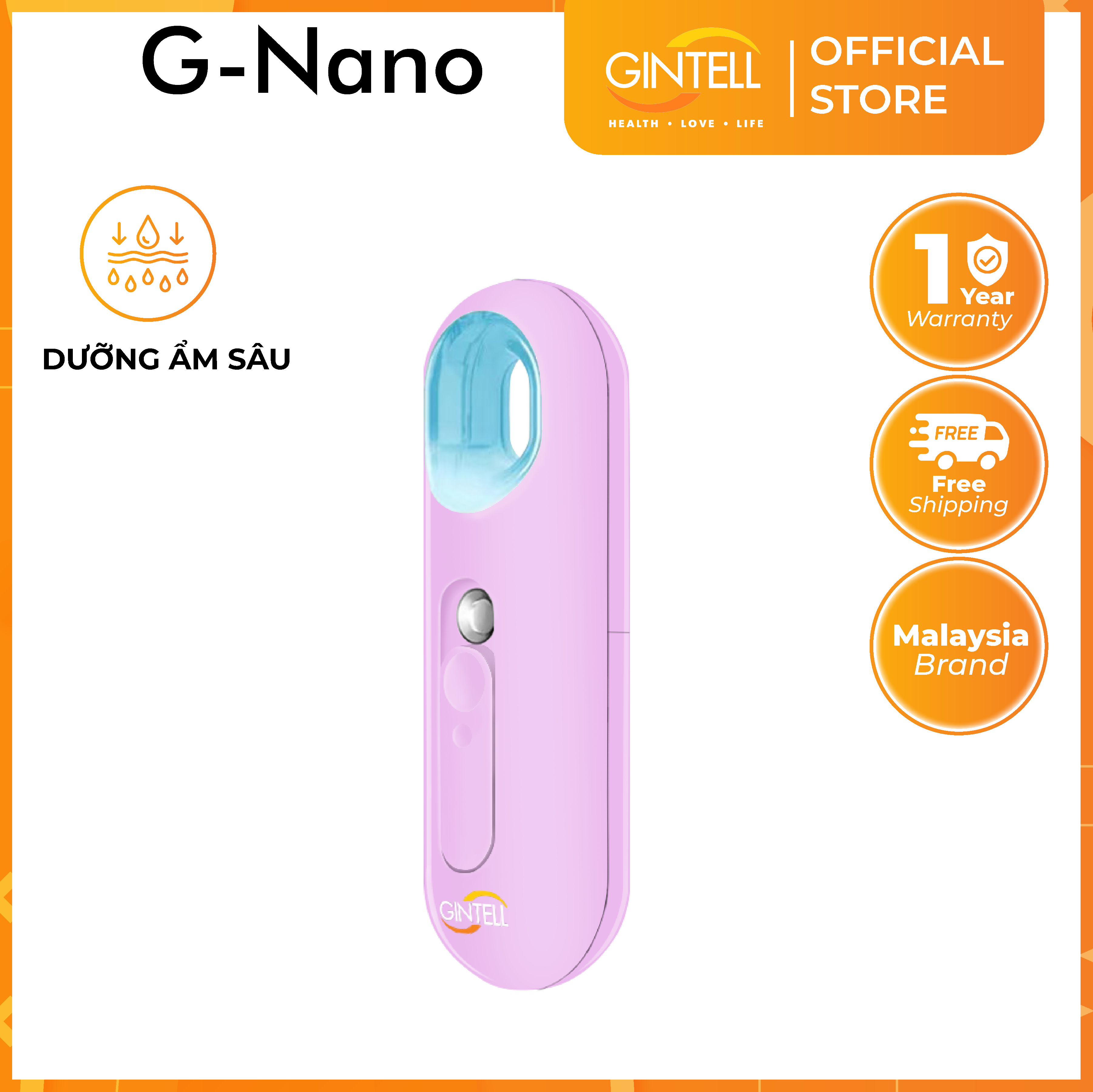 Máy Phun Sương Dưỡng Ẩm G-Nano