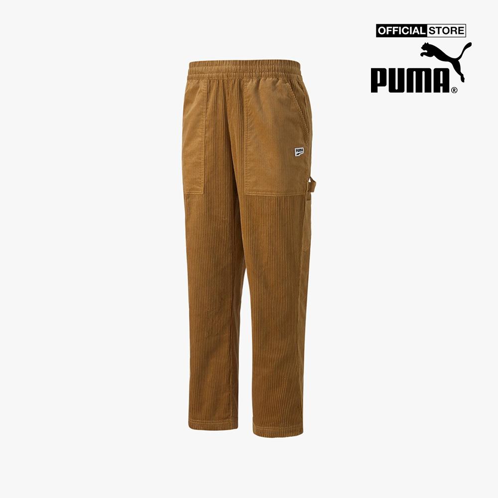 PUMA - Quần dài nam phom suông Downtown Corduroy 535677