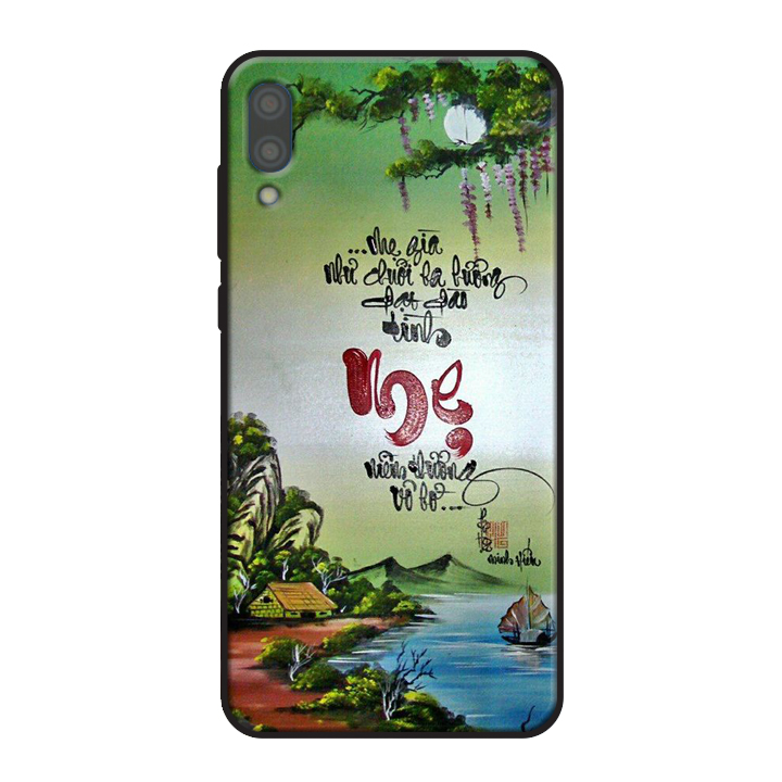 Ốp lưng điện thoại VSMART STAR viền silicon dẻo TPU  hình Thư Pháp - Hàng chính hãng