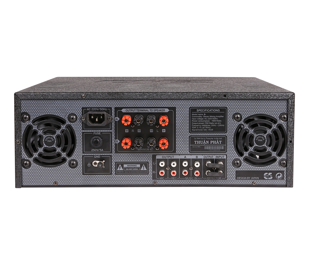 THIẾT BỊ KHUẾCH ĐẠI ÂM THANH BQ AUDIO US 1100 - Hàng chính hãng