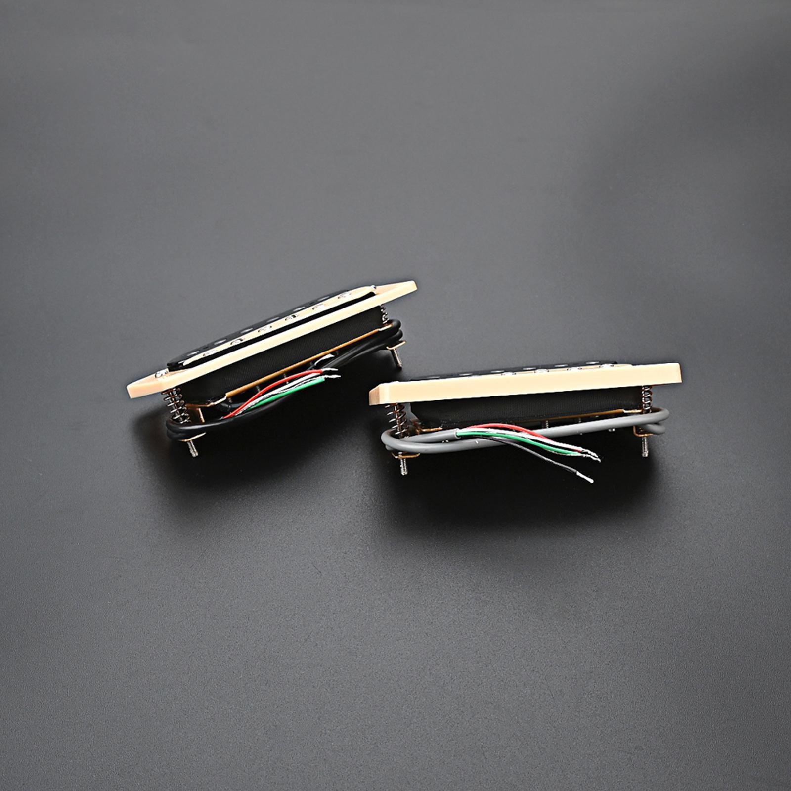 Electric Guitar Humbucker Pickups Replacement Parts Open Style Replace Kit