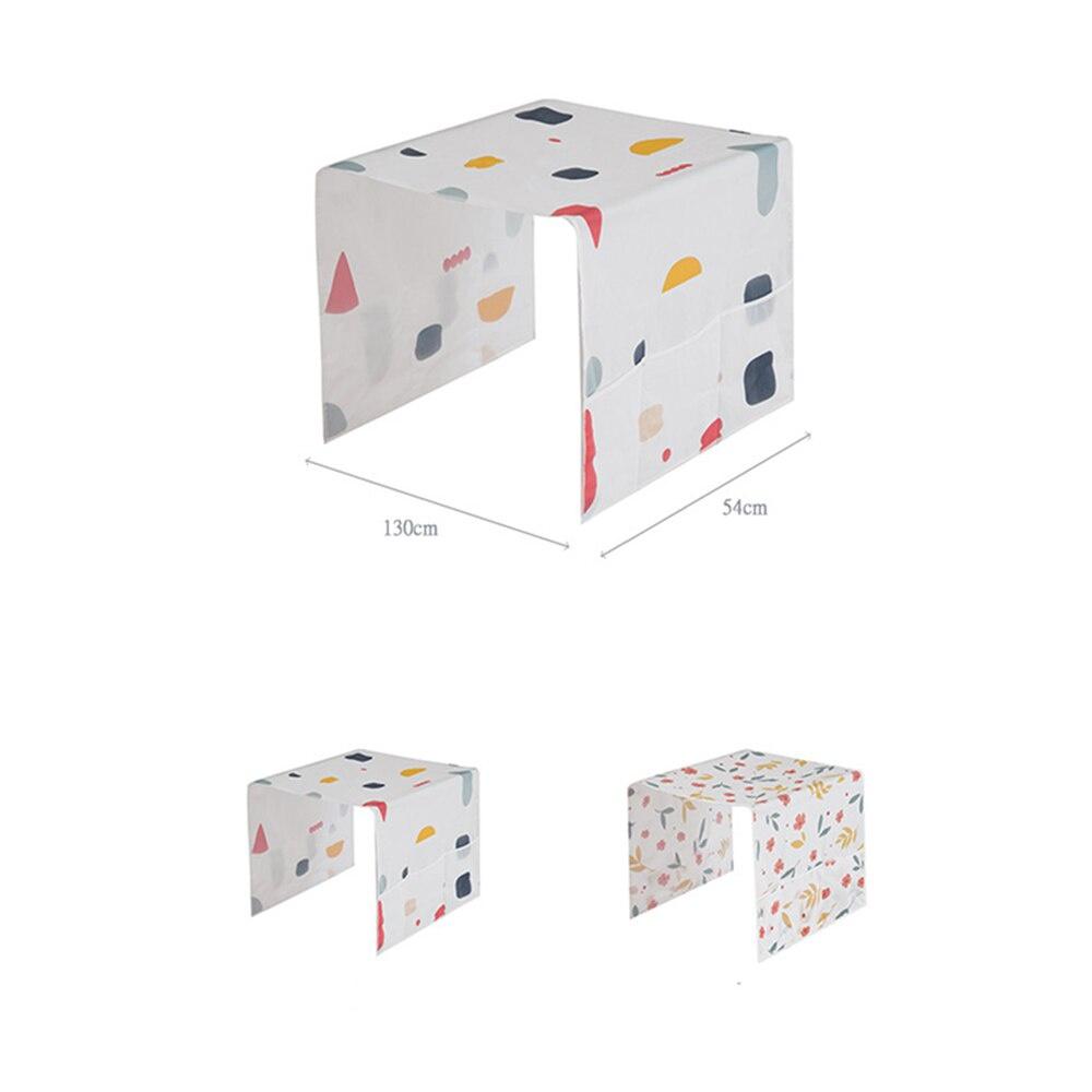 Home Cloth Dustproof Cover Refrigerator Dust Cover Household Multi-purpose Waterproof Cover Top with Pocket Refrigerator