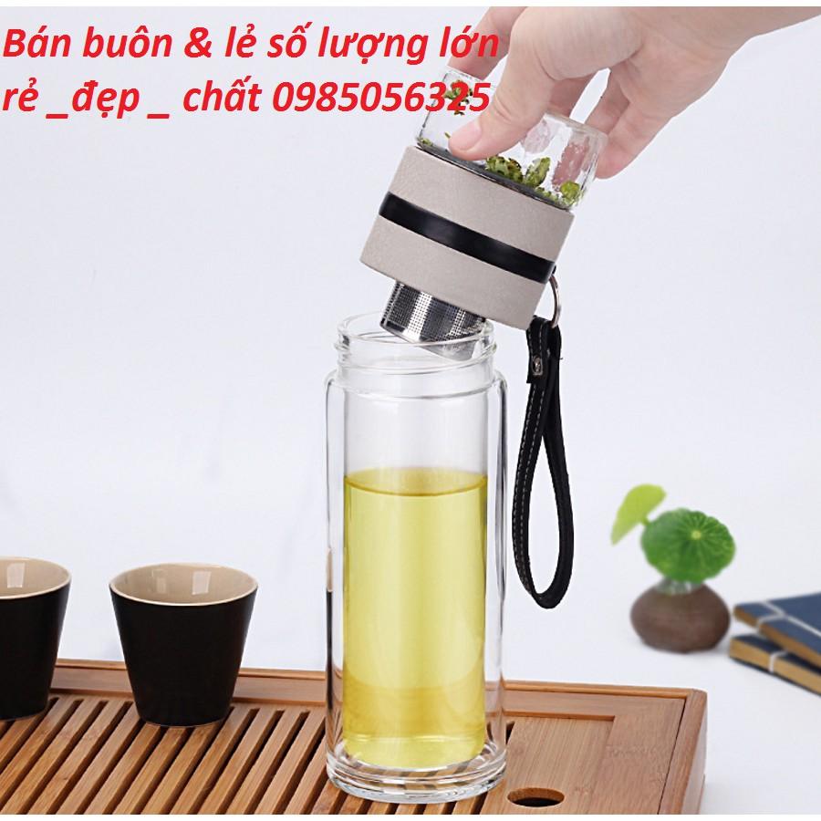 Bình pha trà, bình pha cafe thủy tinh 500ml