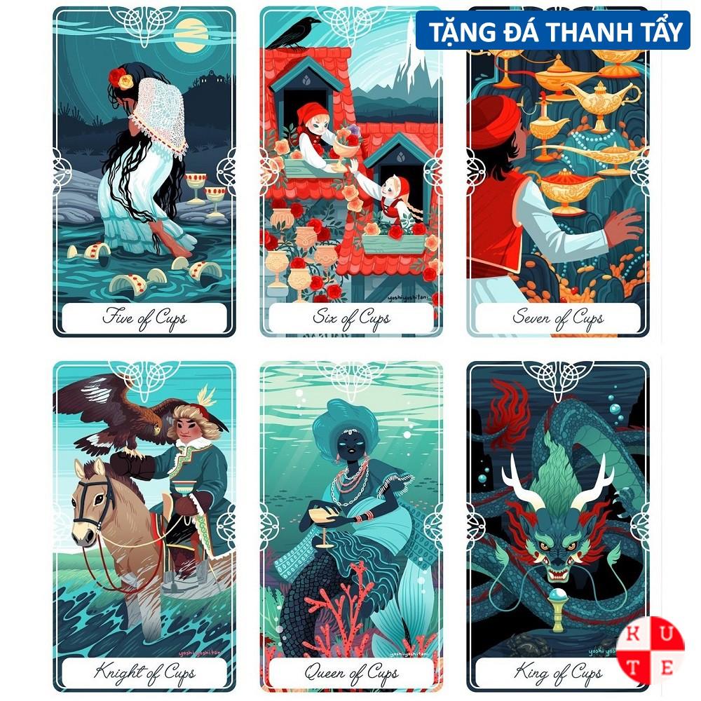 Bài Tarot Of The Divine 78 Lá Bài Tặng Đá Thanh Tẩy