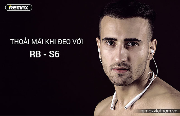 Tai nghe thể thao bluetooth đeo cổ Remax RB - S6 8