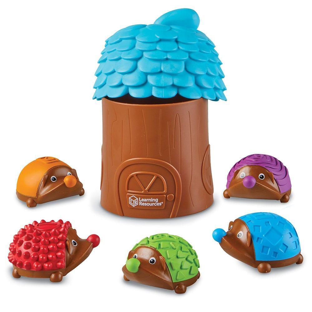 Learning Resources Bộ đồ chơi phát triển giác quan chủ đề gai nhím - Spike the Fine Motor Hedgehog Sensory Tree House