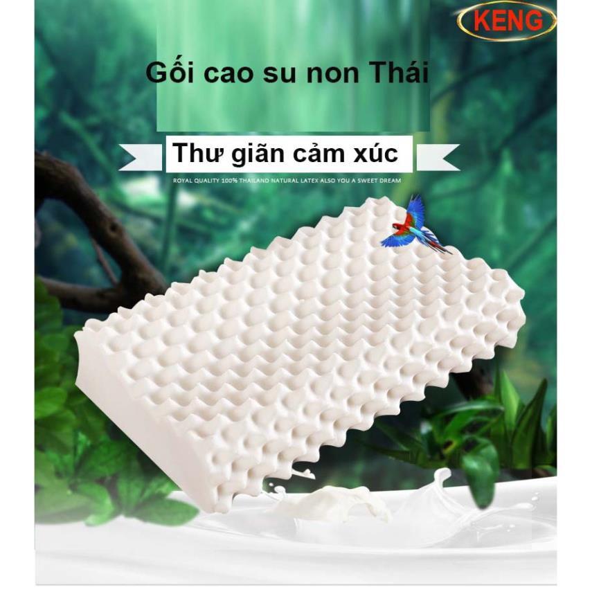 Gối cao su non thiên nhiên cao cấp Ventry, đàn hồi tốt, thấm hút mồ hôi hiệu quả