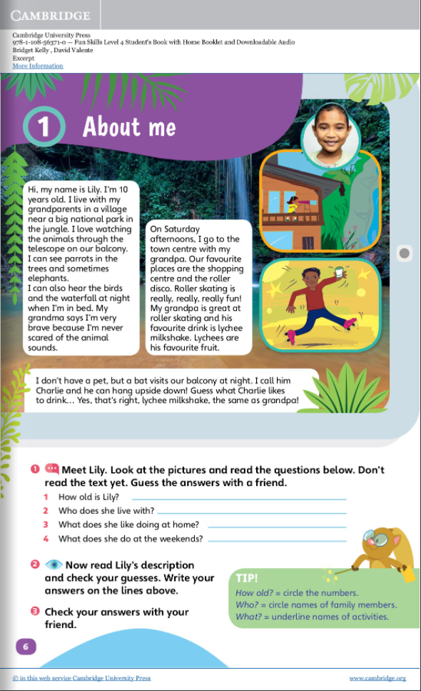 Fun Skills Level 4 Student's Book With Home Booklet And Downloadable Audio