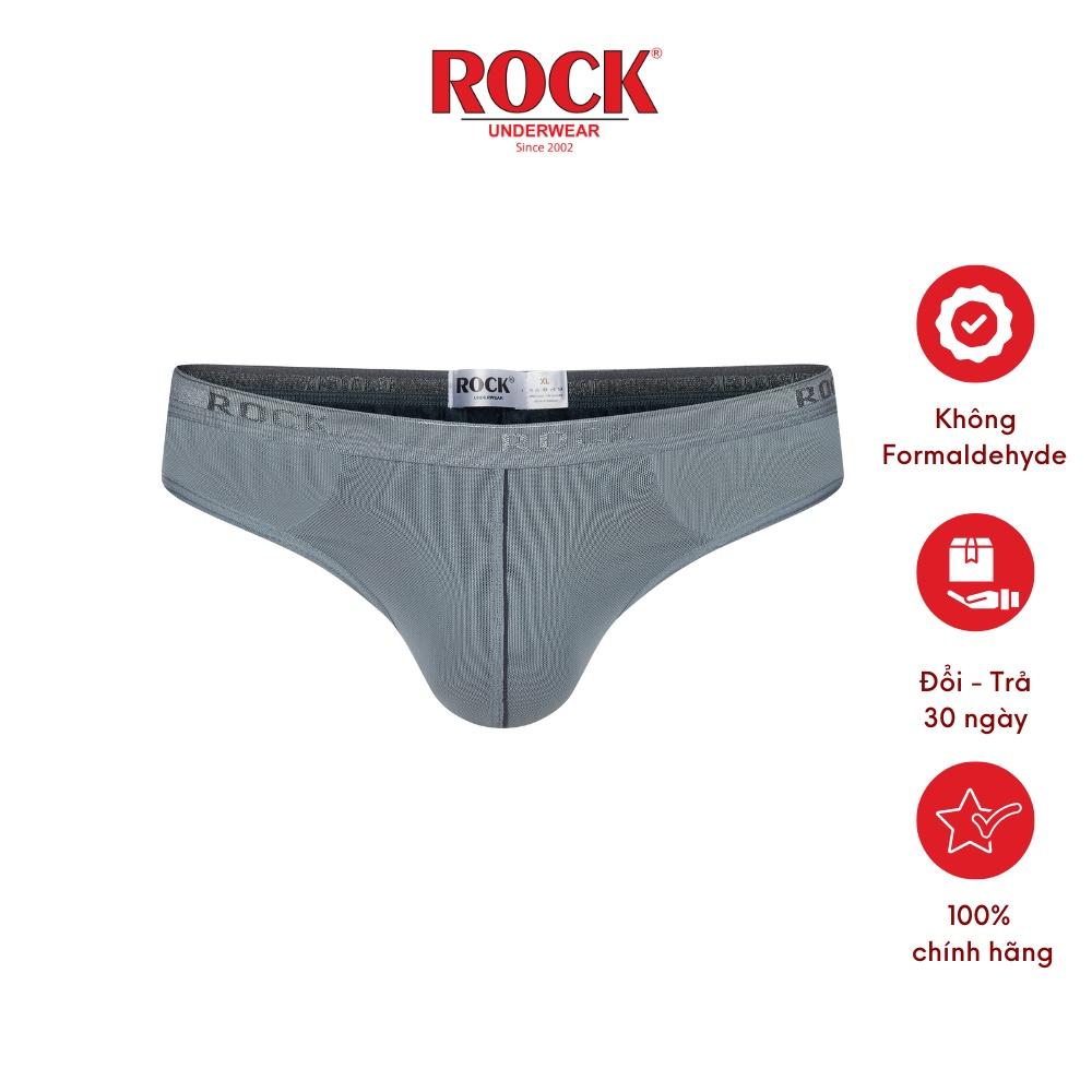 Quần lót nam phối lưới ROCK QA 423 cá tính, trẻ trung, vải sau cotton 4 chiều thấm hút, thoáng mát mặc thoải mái cả ngày