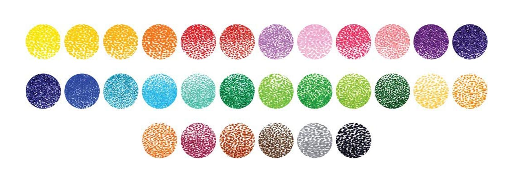 Faber-Castell-11-300-A-Bút Lông Màu Connector - 30 Màu + Đĩa Dvd Hướng Dẫn Tô Màu