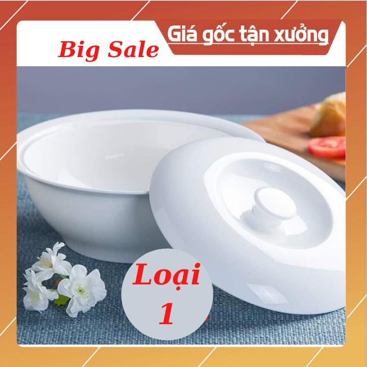 Âu phíp giả sứ có nắp đậy phong cách hàn quốc loại to đại