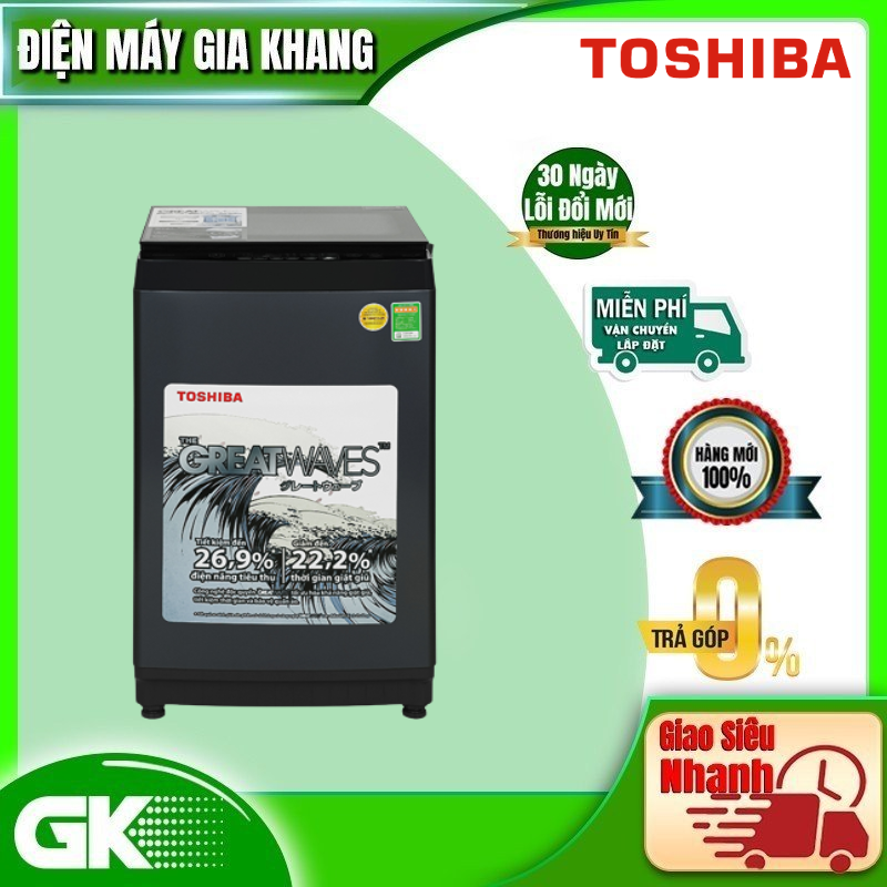 MÁY GIẶT TOSHIBA 9kg AW-M1000FV(MK) - Hàng chính hãng( Chỉ giao HCM)