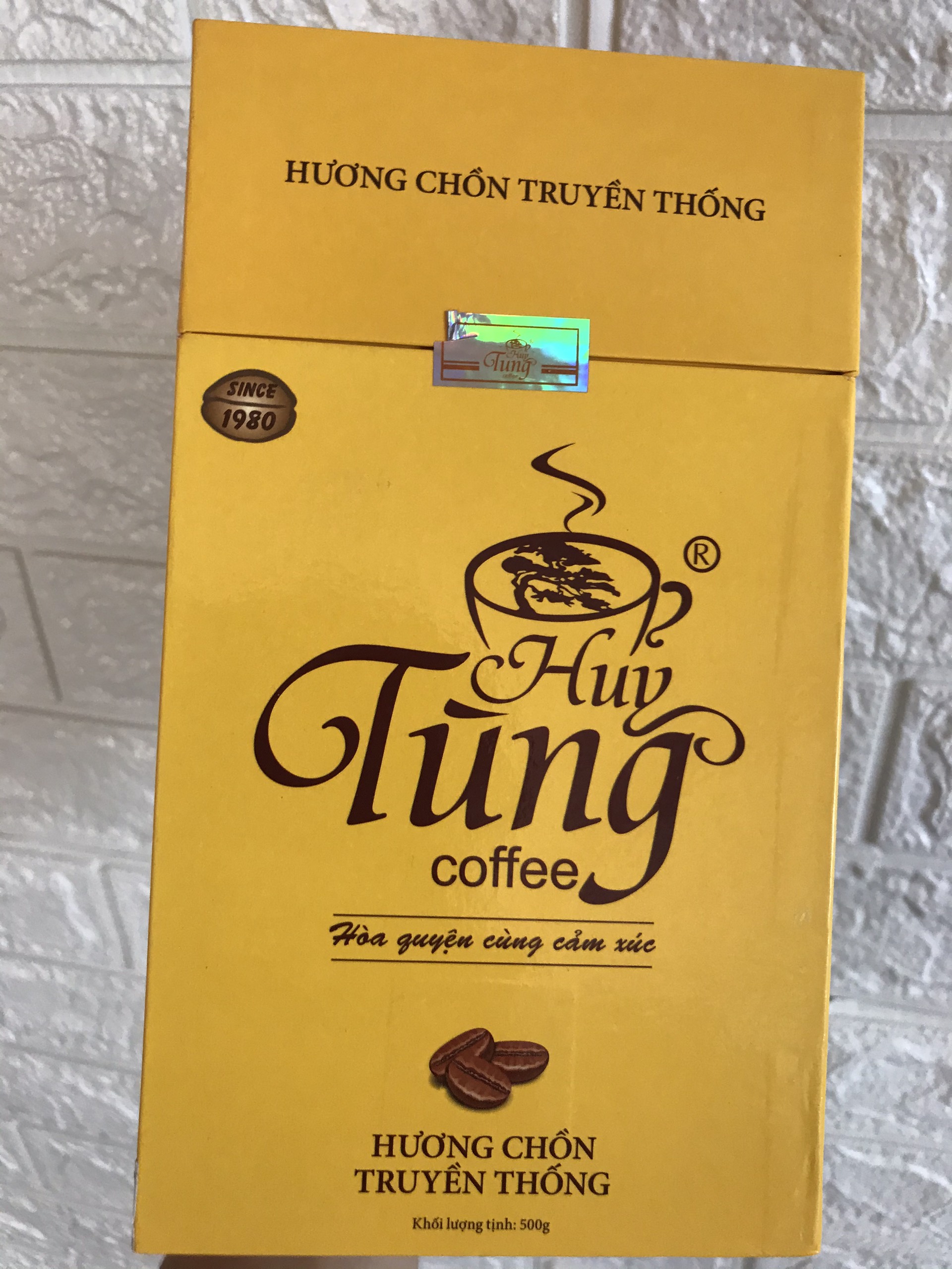 Cà Phê Huy Tùng Hương Chồn Truyền Thống - Hộp 500gr