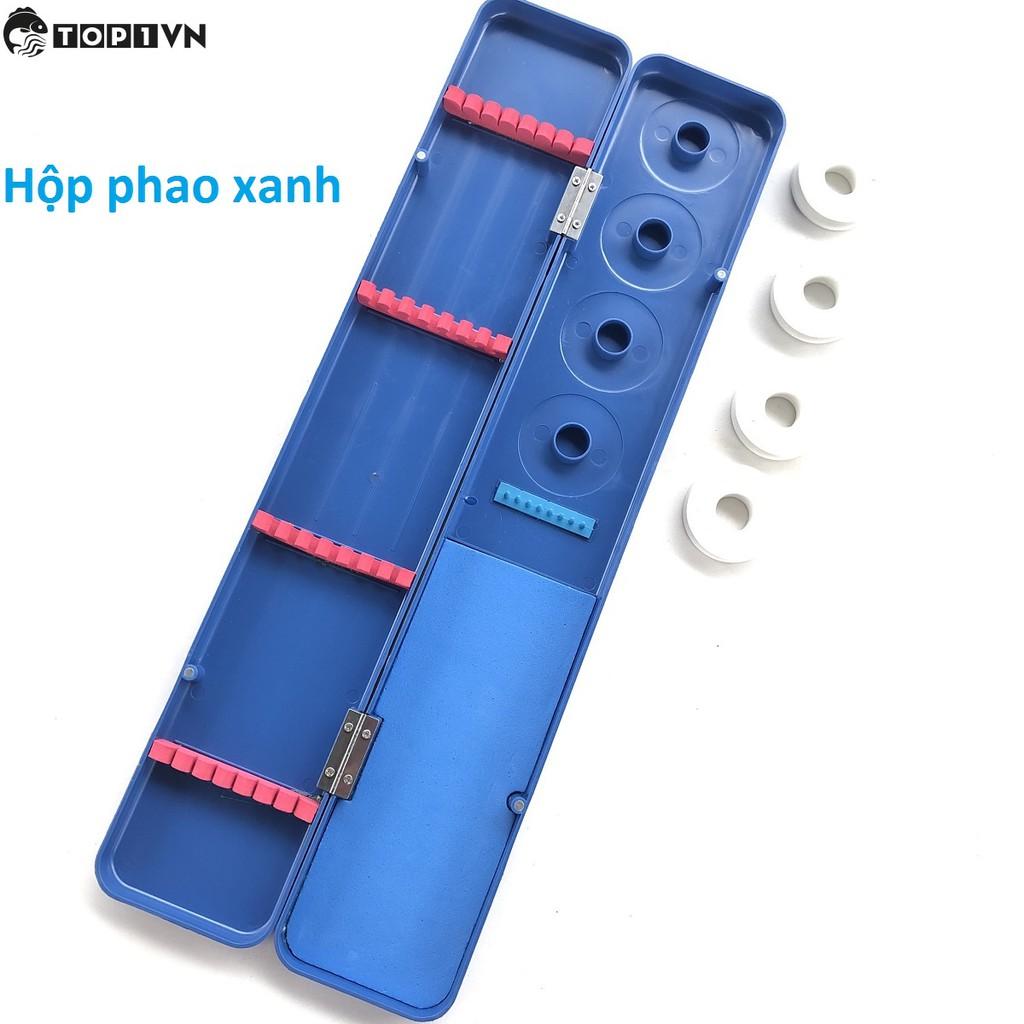 Hộp phao xanh đựng phụ kiện câu đài 75cm - Top1VN