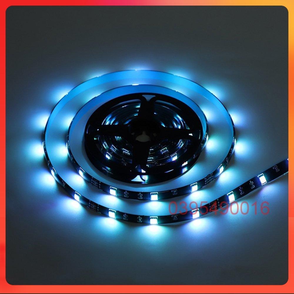 Cuộn Đèn led Tiktok 5m RGB 16 triệu màu điều khiển bằng điện thoại, nháy theo nhạc