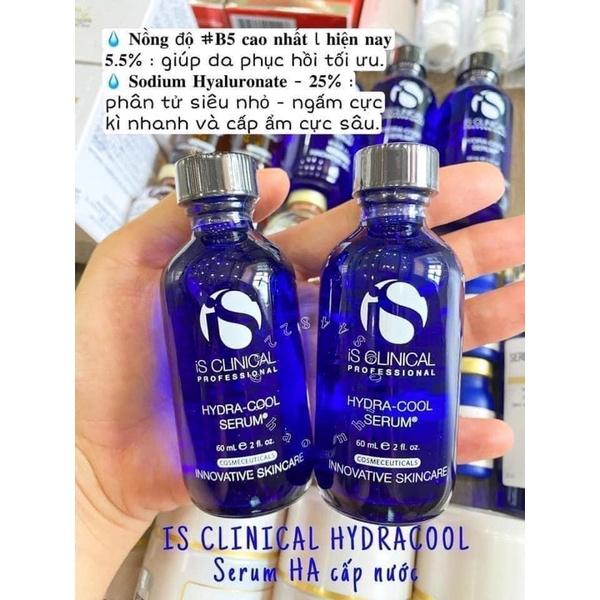 HÀNG NHẬP KHẨU - Serum iS Clinical Hydra Cool B5 + HA Cấp Nước, Làm Dịu, Dưỡng Ẩm, Phục Hồi Da, Giảm Kích Ứng