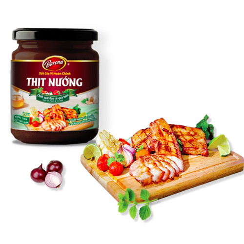 Xốt gia vị hoàn chỉnh Barona - Thịt Nướng (dạng Hũ) 260gr