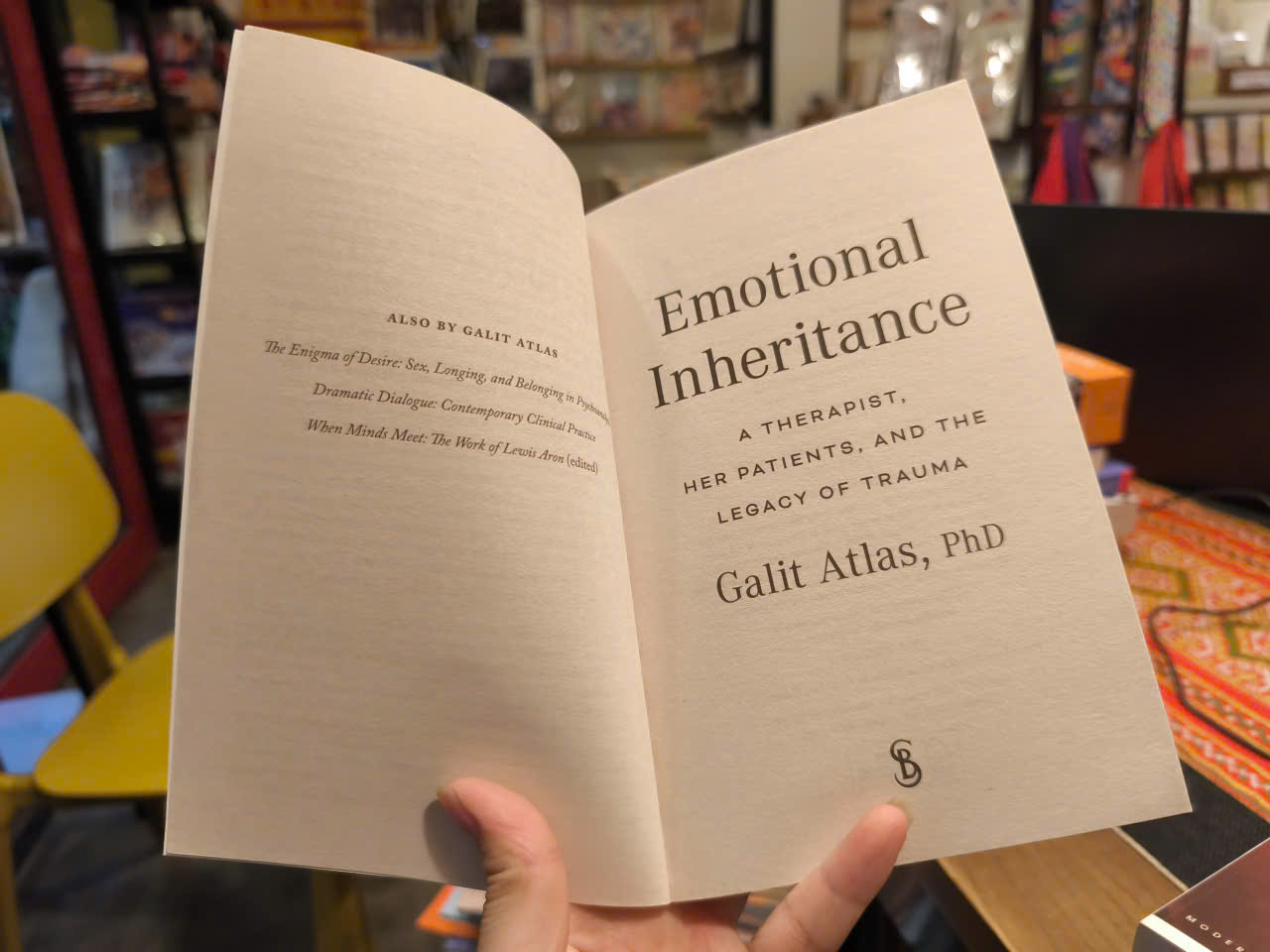 Sách - Emotional Inheritance by Galit Atlas | International Bestseller Self-help English Book