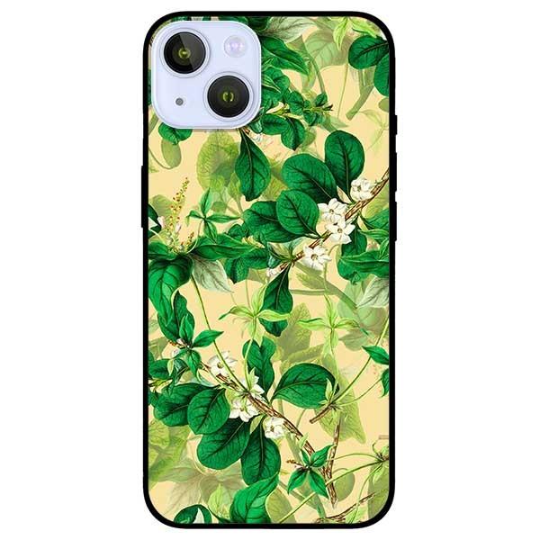 Ốp lưng dành cho Iphone 13 Mini - Iphone 13 - Iphone 13 Pro - Iphone 13 Pro Max - Hoa Lá Xanh